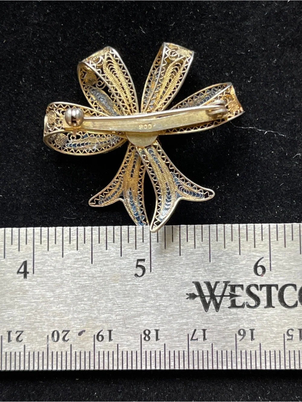 Vintage beautiful filigree
